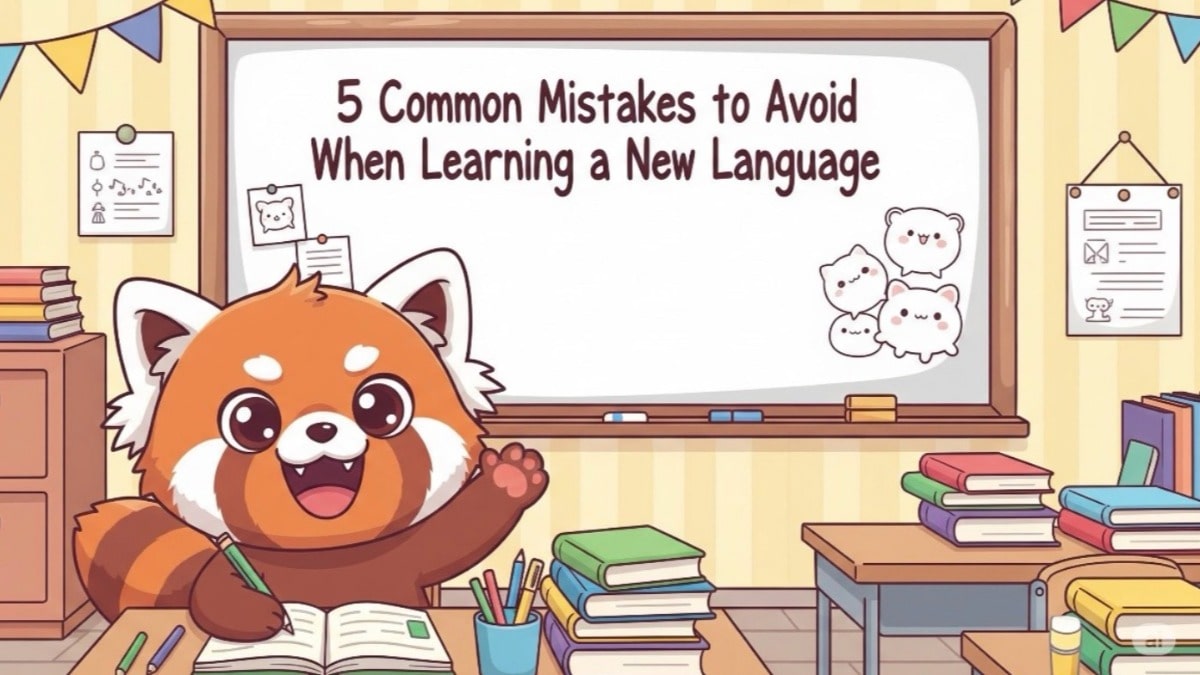 5 Common Mistakes to Avoid When Learning a New Language